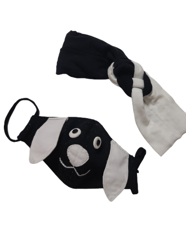 Conjunto 4 (Cintillos, scrunchie y nasobucos)