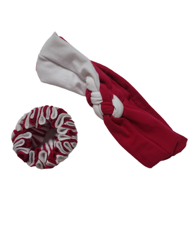 Conjunto 3 (Cintillos, scrunchie y nasobucos)